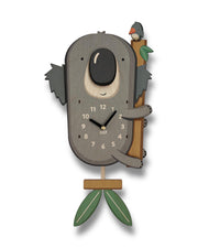 koala clock for kids room baby nursery decor koala bear pendulum clock