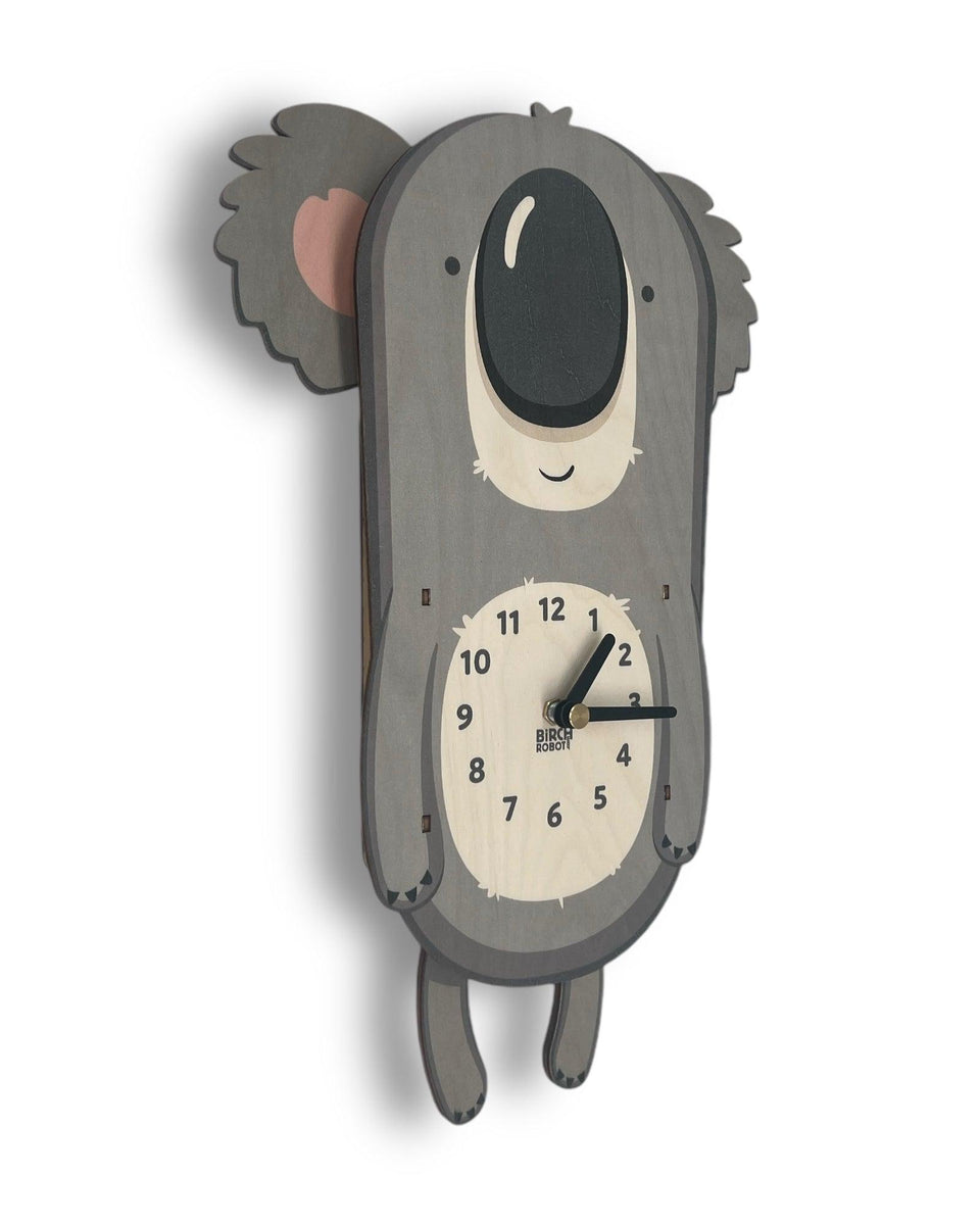Koala Pendulum Clock for Kids – Birch Robot