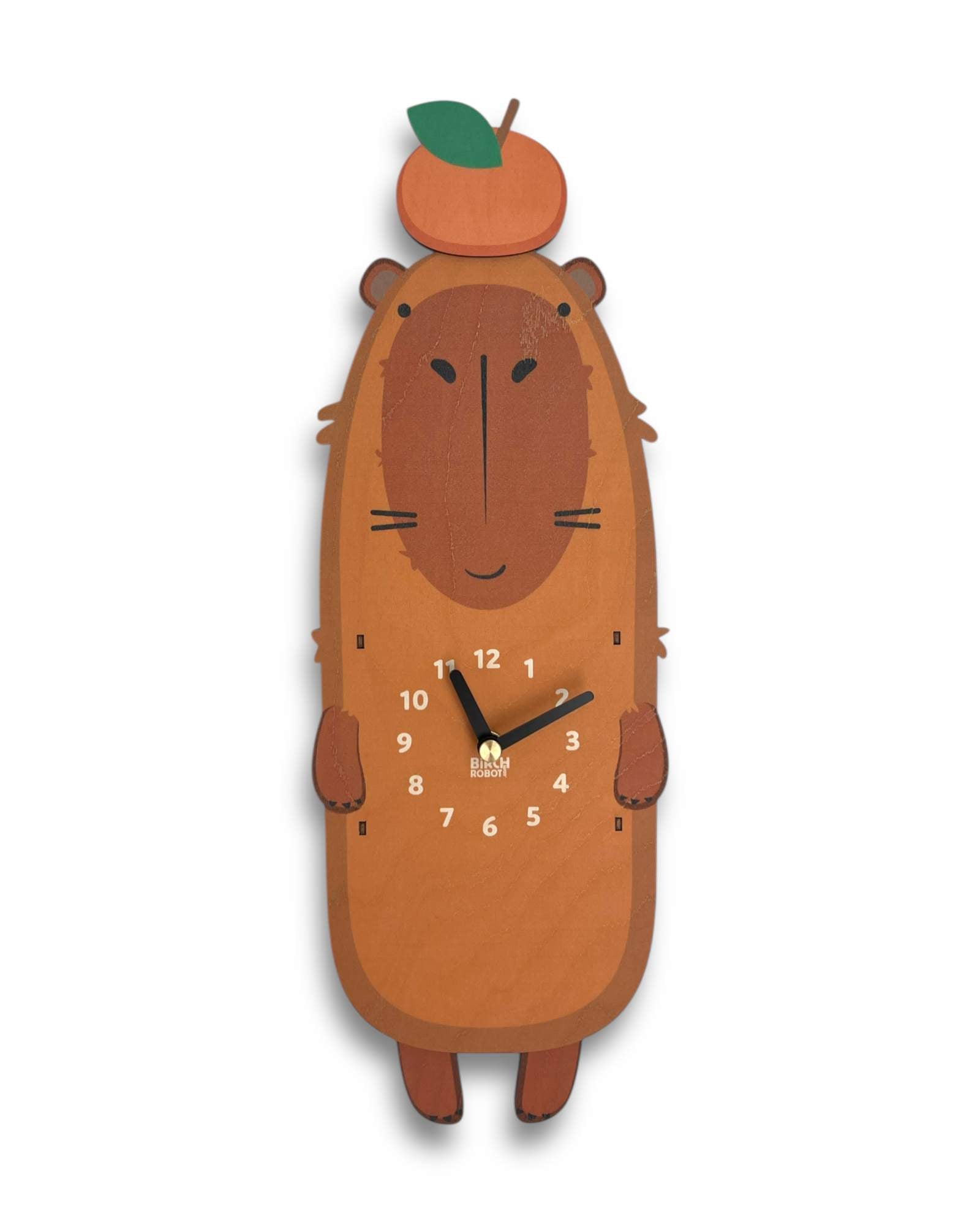 KAPIBARA Kids Clock | Capybara Pendulum Clock for Kids | Capybara
