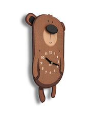 Linus the Bear Pendulum Clock - Birch Robot