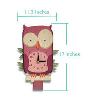 Violet the Owl Clock - Birch Robot