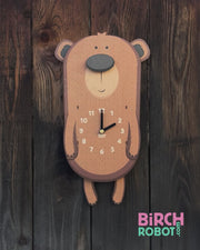 Linus the Bear Pendulum Clock