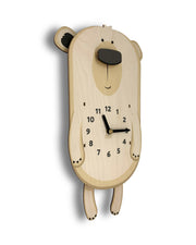 Oslo the Polar Bear Pendulum Clock - Birch Robot